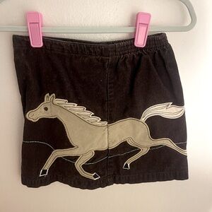 Embroidered Horse Skirt